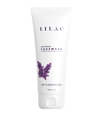 Lilac Brightening Face Wash Dry And Sensitive Skin