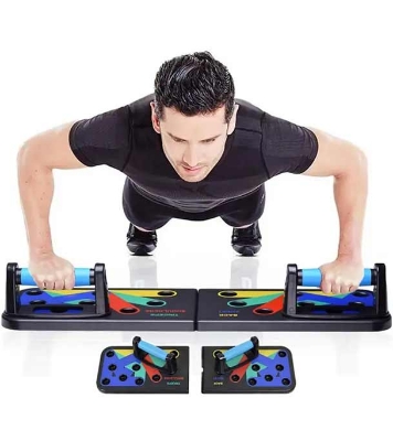 Picture of 12 in 1 Folding Push-up Bracket Board Portable Fitness Workout Gym Training Exercise Multifunction Muscle board
