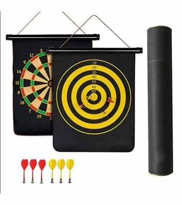 Picture of 17 Inch Safety Magnetic Darts Double-sided Darts Target Magnetic Target for Kids and Adult