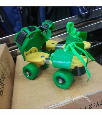 Adjustable Roller Skating Shoe Front Brake Kids Skate - Ensure Safety