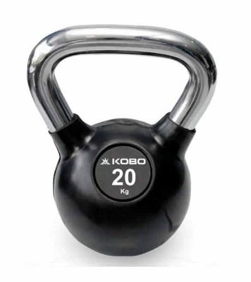 Picture of Kettlebell Dumbbell 20 KG-1 Pcs Black & Silver