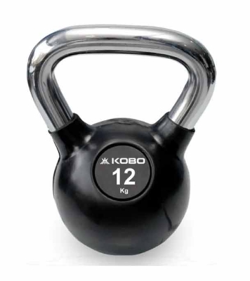 Picture of Kettlebell Dumbbell 12 KG-1 Pcs Black & Silver