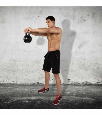 Picture of Kettlebell Dumbbell 12 KG-1 Pcs Black & Silver