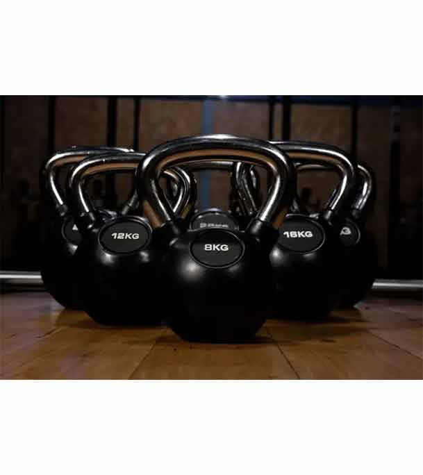 Picture of Kettlebell Dumbbell 12 KG-1 Pcs Black & Silver