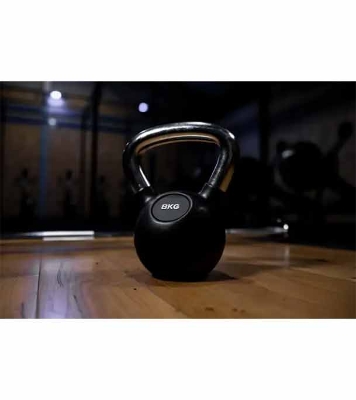 Picture of Kettlebell Dumbbell 12 KG-1 Pcs Black & Silver