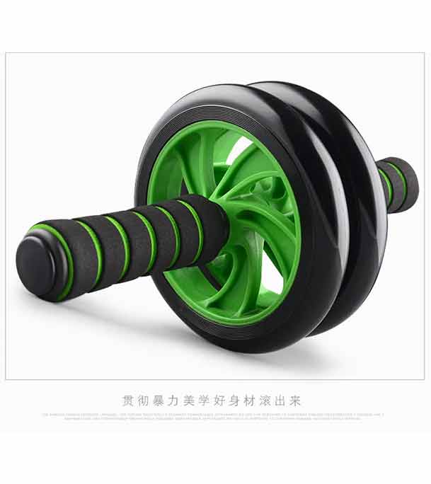 Picture of 2 Wheel AB wheel Roller fitness Workout in Home