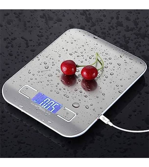 Cimiva Stainless Steel Kitchen Scale 5Kg 10Kg Kitchen Scale Food Mini Jewelry Said