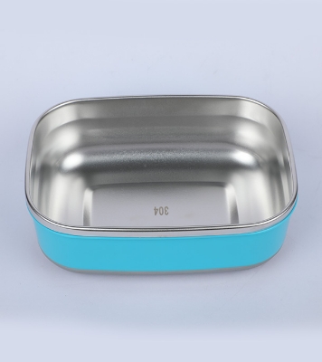 Buy SS Tiffin Box Rtg Blue Online at Best Price