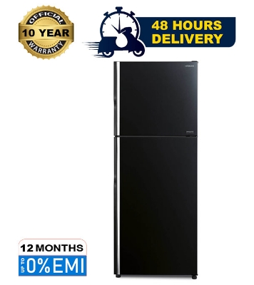 Buy Hitachi 403 Liter Stylish Line Refrigerator (R-VG460P8PB-KD-XRZ) Black at Best Price In Bangladesh