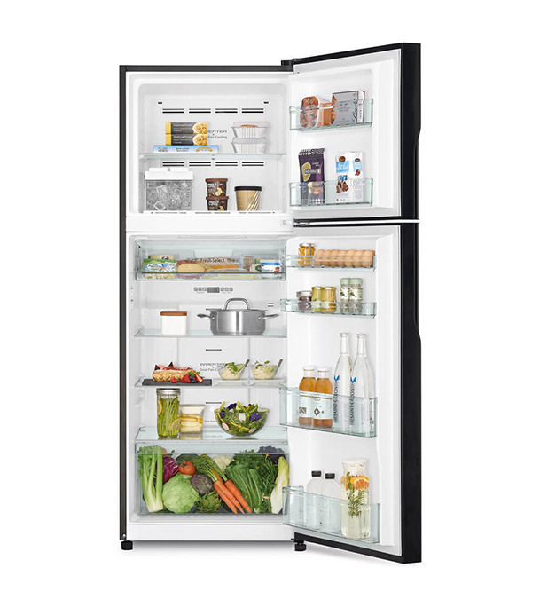 Buy Hitachi 403 Liter Stylish Line Refrigerator (R-VG460P8PB-KD-XRZ) Black at Best Price In Bangladesh