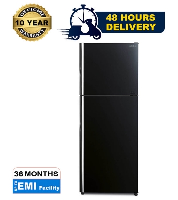 Buy Hitachi 403 Liter Stylish Line Refrigerator (R-VG460P8PB-KD-XRZ) Black at Best Price In Bangladesh	