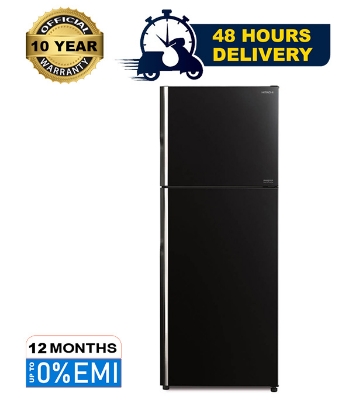 Buy Hitachi 443 Liter Stylish Line Refrigerator (R-VG490P8PB-KD-GBK) Black at Best Price In Bangladesh