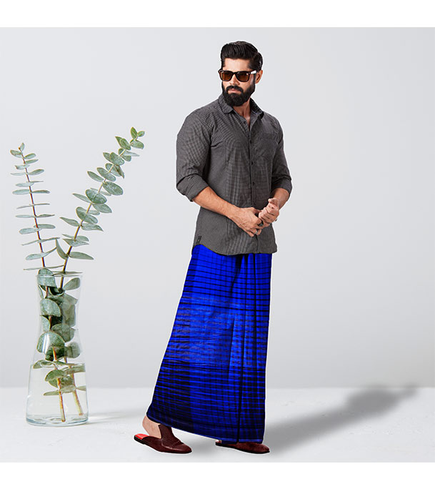Picture of Mens Cotton Lungi