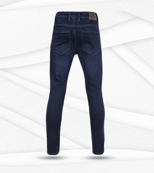 Picture of Winner Style Men's Stylish Deep Navy Blue Denim Pant