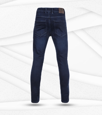 Picture of Winner Style Men's Stylish Deep Navy Blue Denim Pant