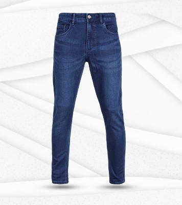 Picture of Winner Style Men's Stylish Blue Denim Pant