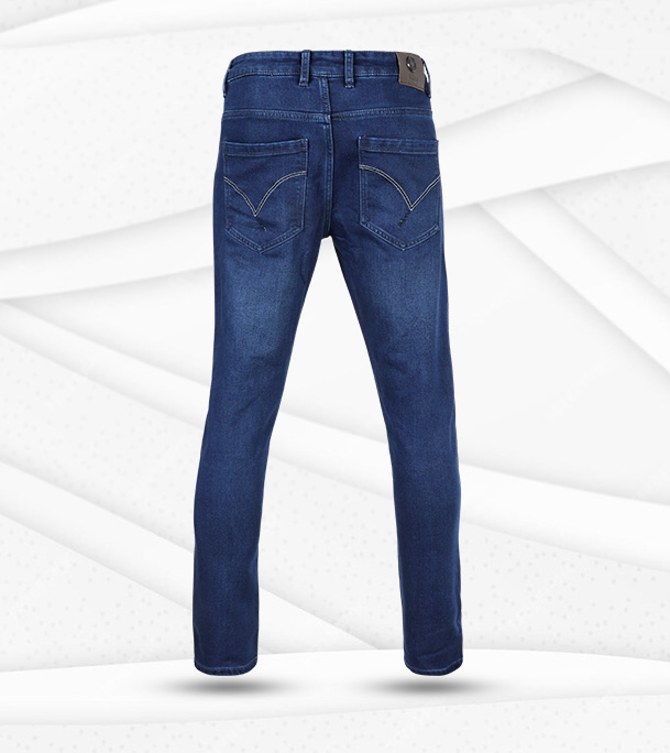 Picture of Winner Style Men's Stylish Blue Denim Pant