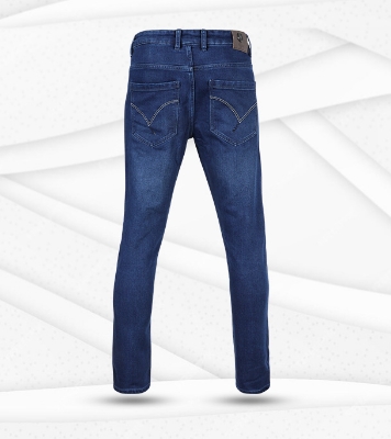 Picture of Winner Style Men's Stylish Blue Denim Pant