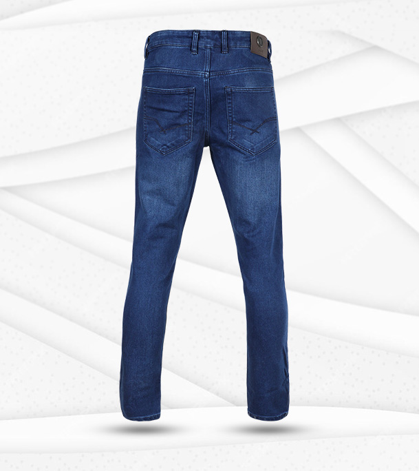Picture of Winner Style Men's Stylish Deep Navy Blue Denim Pant