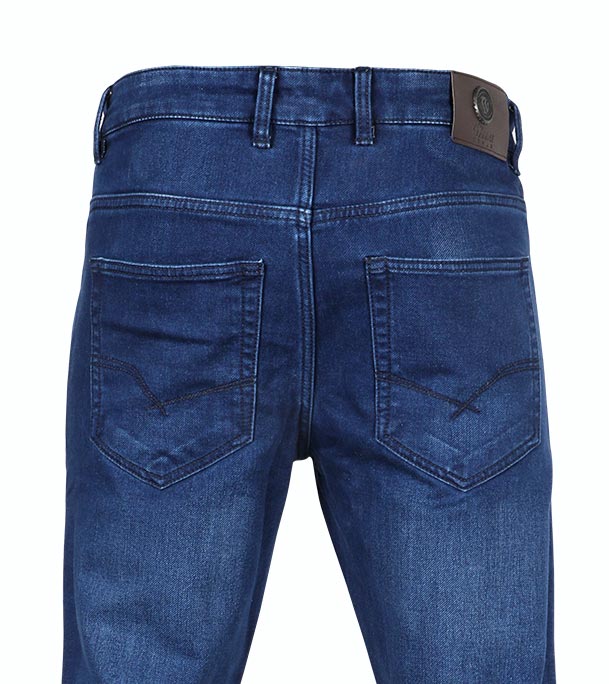 Picture of Winner Style Men's Stylish Deep Navy Blue Denim Pant