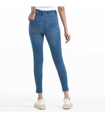 Picture of Denim Jeans Pant for Women - Navy Blue