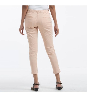 Picture of Chinos Solid Gabardine Pant for Women - Cream