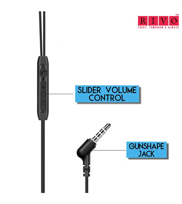 Buy RIVO EP-104 Wired Earphone at Best Price in Bangladesh	