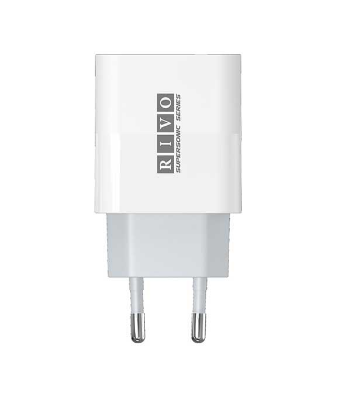 Buy RIVO AS-33D (Dual Port) 33W Adapter at Best Price in Bangladesh	