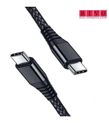 Buy RIVO CT-102 (100W/5A -Type C to Type C PD Cable) at Best Price in Bangladesh	