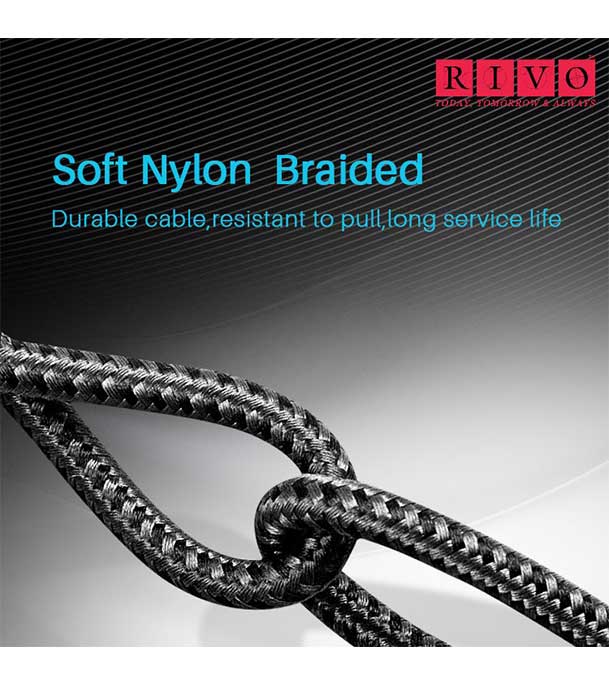 Buy RIVO CT-102 (100W/5A -Type C to Type C PD Cable) at Best Price in Bangladesh	