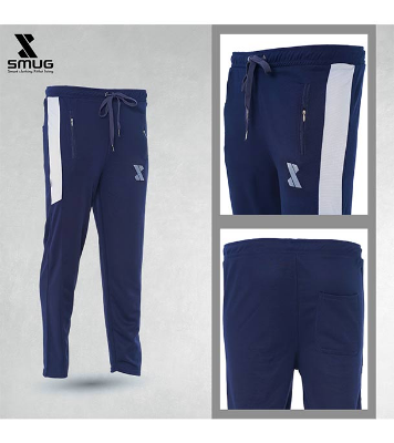 Picture of SMUG Stylish Trousers (Chinese) - Soft and Comfortable Joggers Navy