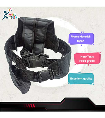 Picture of Adjustable Polyester Colorful Cartoon Design Child Riding Safety Belt Bag Harness Baby Carrier Bag (bike_carrier_belt_ran)