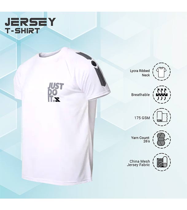 Picture of SMUG Exclusive T-Shirt Fabric Soft and Comfortable - White