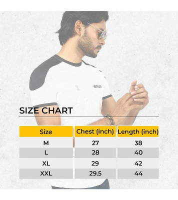 Picture of SMUG Stylish T-shirt Comfortable - New Contrast Design - Red