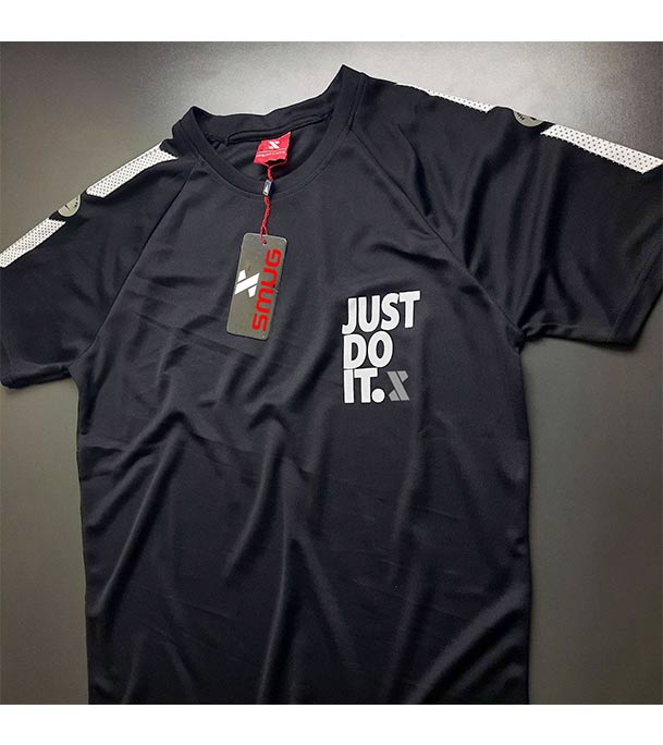 Picture of SMUG Premium Men's T-shirt -Combo (2 pc)- Black , Grey