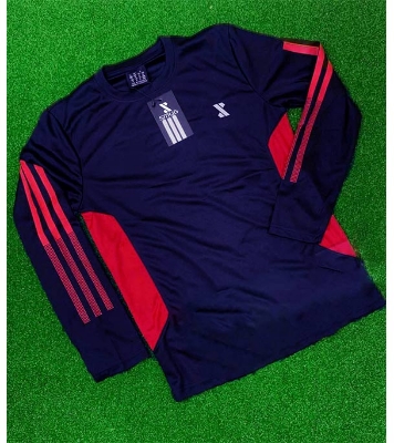 Picture of SMUG Premium Full Sleeve T-shirt Fabric soft and comfortable Navy Blue