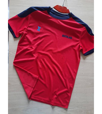 Picture of SMUG Stylish T-Shirts and Trousers For Men Set- Soft and Comfortable Red