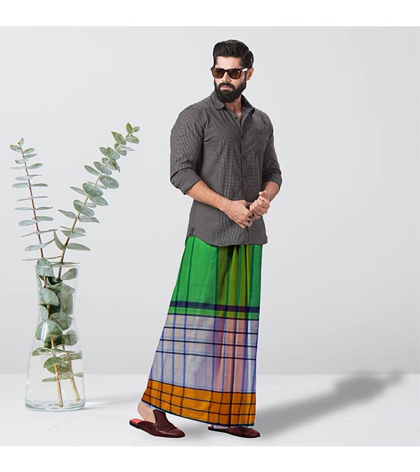 Picture of Mens Cotton Lungi