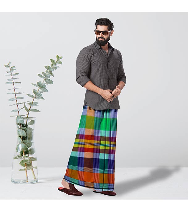 Picture of Mens Cotton Lungi