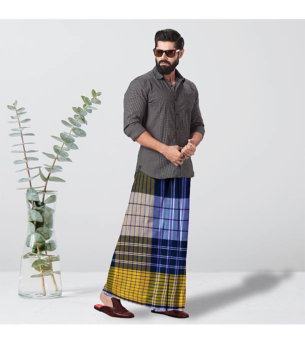 Picture of Mens Cotton Lungi