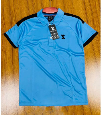 Picture of SMUG Premium Sky blue Polo Shirt - Fabric soft and comfortable