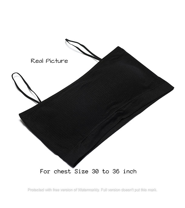 Picture of Women Slim Fit Stretchable Padded Bra Black