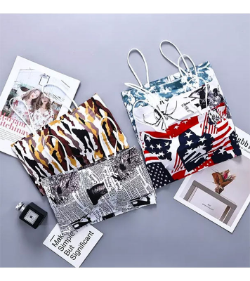 Picture of Printed Slim Strap Padded Body Shape Bra For Women-one Piece - Bra