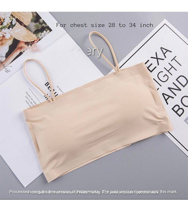 Picture of Ice Silk Strap Padded Body Shape Bra For Women Skin