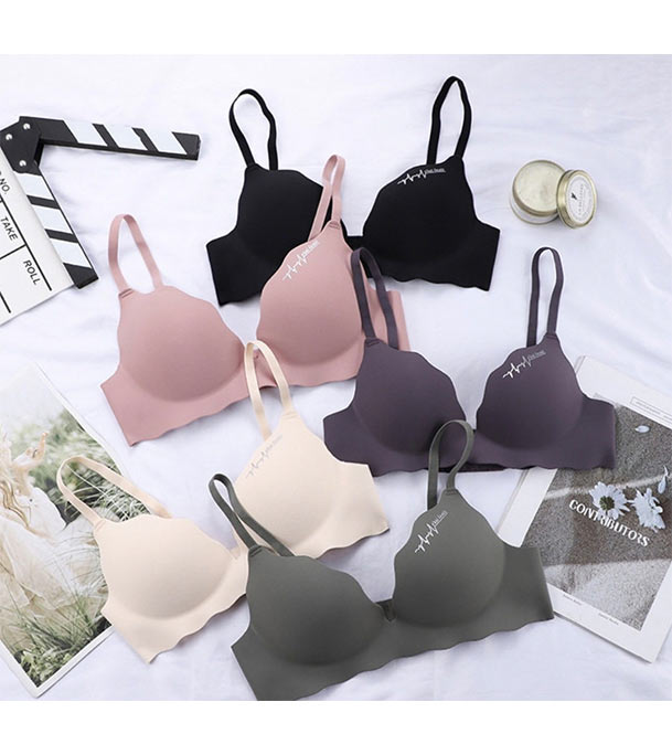 Picture of Importedd Premium Stylish New Design Padded Push Up Bra for Women-One Piece Multicolor