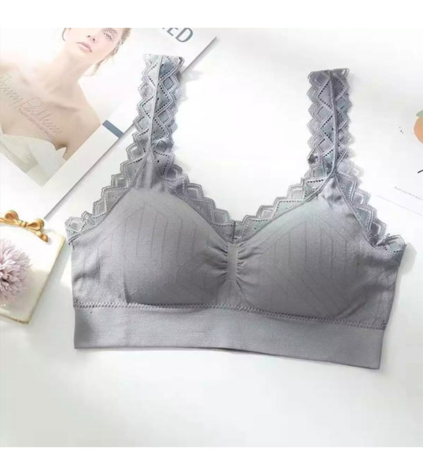 Picture of Stylish Soft Comfortable Lace Padded Bra for Women Akashi