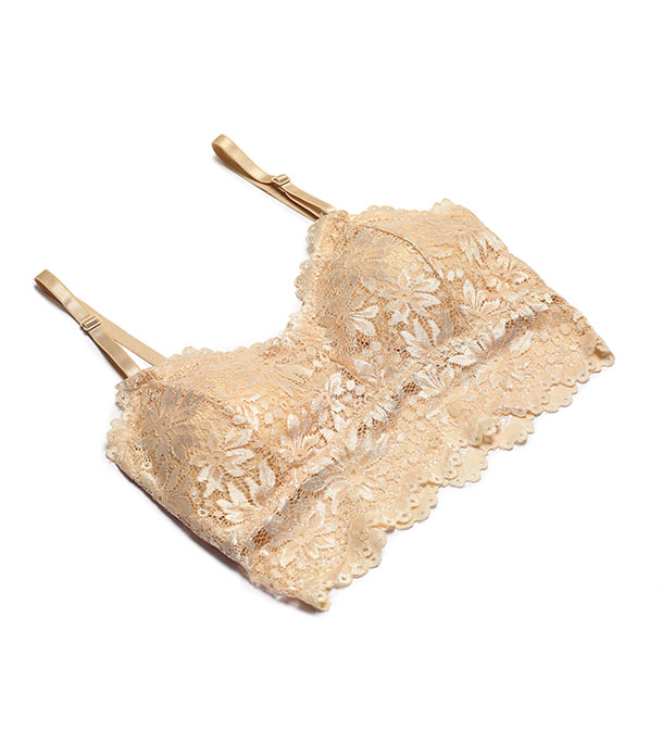 Picture of Stylish Comfortable Lace Padded Bra for Women Skin