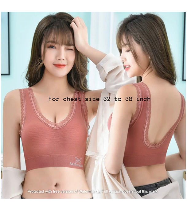 Picture of Imported Breathable Push Up Soft Bra for Women Misti