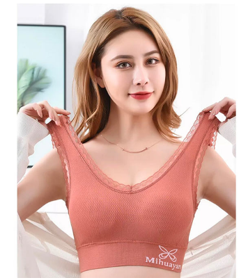 Picture of Imported Breathable Push Up Soft Bra for Women Khaki