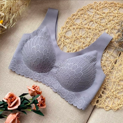 Picture of Imported Premium Comfortable Bra For Women Grey
